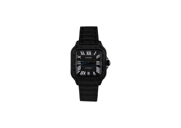 Cartier Iced Out Black