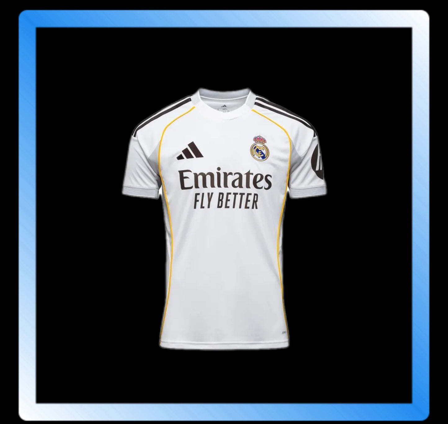 Real Madrid 2025/26 Shirt (Home Version)