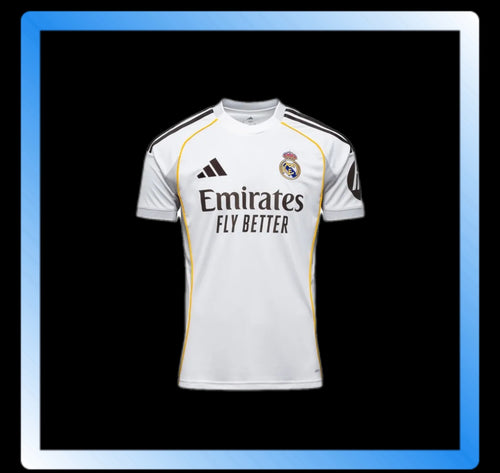 Real Madrid 2025/26 Shirt (Home Version)