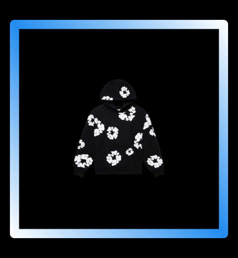 Denim terrace hoodie